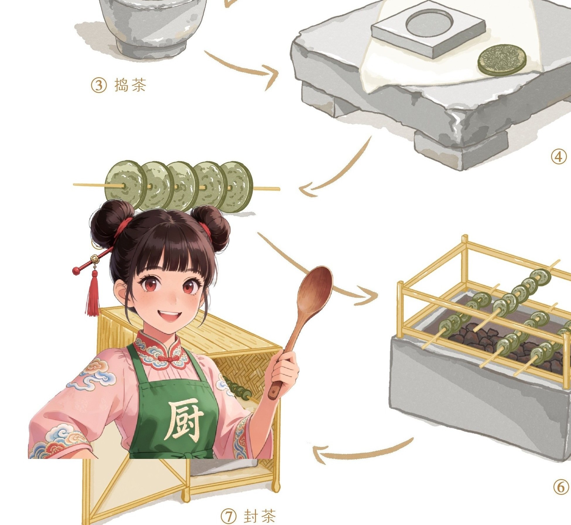 体验制茶流程